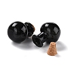 Round Glass Cork Bottles Ornament GLAA-D002-03A-2