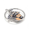 Halloween Theme Alloy Enamel Pendants X-ENAM-J649-12P-02-3