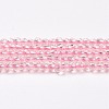 Transparent Glass Beads Strands GLAA-H021-03-08-2