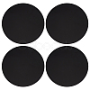 Flat Round Acrylic Chassis Display Pedestals DIY-FG0005-55D-1