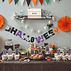Halloween Decoration Paper Flag Banners DIY-WH0453-12A-6