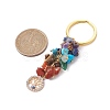 Alloy Enamel Pendant Keychain KEYC-JKC00699-01-3