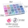 792Pcs 24 Style ABS Plastic & Acrylic Imitation Pearl Beads OACR-YW0001-29-4