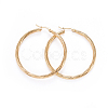 304 Stainless Steel Hoop Earrings EJEW-L232-015G-1