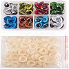 Craft Plastic Doll Eyes DIY-PH0019-90-4