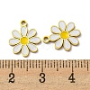304 Stainless Steel Enamel Charms STAS-L022-016G-3