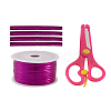 Pandahall Plastic Wire Twist Ties AJEW-TA0017-18E-17