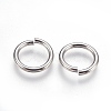Tarnish Resistant 304 Stainless Steel Saw Cut Open Jump Rings STAS-P212-25P-13-3