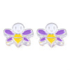 Transparent Acrylic Enamel Beads LS-TACR-N012-007C-2