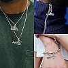 100pcs 10 Style Tibetan Style Alloy Pendants TIBEP-CJ0001-31-7
