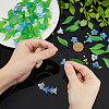 DIY Flower & Leaf Jewelry Making Findings Kits DIY-FH0007-94-3