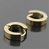 Brass Huggie Hoop Earrings EJEW-EE0002-252C-3