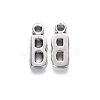 Tibetan Style Alloy Pendants X-TIBE-S108-108B-AS-RS-2