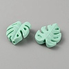 Monstera Leaf Food Grade Silicone Focal Beads LS-SIL-WH0009-05D-2