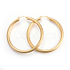 201 Stainless Steel Big Hoop Earrings EJEW-A052-19D-G-1
