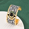 304 Stainless Steel Cuff Bangles for Women LS-BJEW-K285-01A-G-3