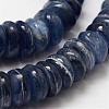 Rondelle Natural Kyanite/Cyanite/Disthene Bead Strands G-O137-01C-2