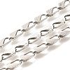 304 Stainless Steel Oval Link Chains CHS-H035-01P-1