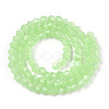 Faceted Bicone Opal Beads Strands EGLA-P017-01A-2