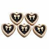 Alloy Enamel Pendants ENAM-T011-111A-NR-1