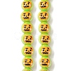 Handmade Porcelain Beads Strands PORC-A025-01D-1
