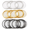 300 Circles 3 Colors Carbon Steel Memory Wire TWIR-FW0001-02-1