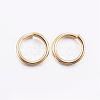 304 Stainless Steel Open Jump Rings STAS-L187-5x1mm-G-2