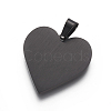304 Stainless Steel Stamping Blank Tag Pendants STAS-F213-02B-2