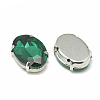 Sew on Rhinestone RGLA-T091-10x14mm-15P-2