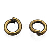 Brass Open Jump Rings JRC4MM-AB-2