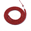 Spray Painted Non-magnetic Synthetic Hematite Beads Strands G-R468-03B-07-2