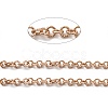 Ion Plating(IP) 304 Stainless Steel Textured Cable Chains STAS-B040-02RG-2