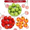 30Pcs 3 Style Mini Clay Imitation Apples DJEW-CA0001-31-6
