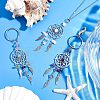 Natural Gemstone Chip Keychain KEYC-NB0001-04-2