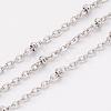 Tarnish Resistant 304 Stainless Steel Cable Chains CHS-H007-08P-1