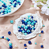 215Pcs 80G ABS Plastic Imitation Pearl Beads KY-HY0001-19C-4