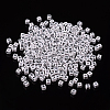 Acrylic Letter beads PL37C9308-1
