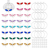 DIY Dragonfly Wine Glass Charms Making Kit DIY-UN0004-68-1