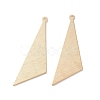 Brass Charms X-KK-Y003-18G-2