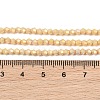 Electroplate Bicone Glass Beads Strands GL-T021-2.5x3mm-16-15-4