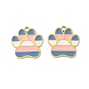 304 Stainless Steel Enamel Pendants STAS-G360-03G-03-1