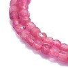 Natural Pink Tourmaline Beads Strands G-P457-B01-02B-2