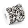 Tarnish Resistant Handmade 304 Stainless Steel Link Chains CHS-M004-08P-4