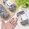3 Skeins 3-Ply Cotton Sock Yarn YCOR-DJ0001-06A-3