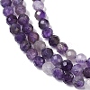 Natural Amethyst Beads Strands G-A252-A03-01-4