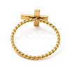 304 Stainless Steel Signet Finger Ring RJEW-P036-01G-A-3