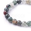 Natural African Bloodstone Stretch Bracelets BJEW-F380-01-B01-2