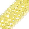 Electroplate Glass Beads Strands EGLA-A044-T8mm-B29-1