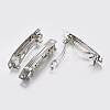 Iron Hair Barrette Findings IFIN-S289-78mm-2