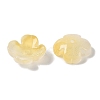 Baking Paint Glass Bead Caps GLAA-S202-04F-2